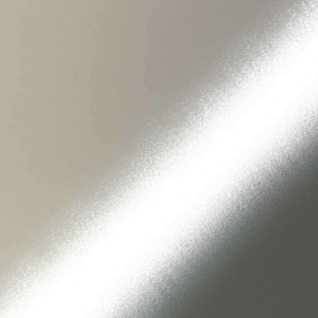 Abstract close-up of light interacting with a textured, glossy metal art surface