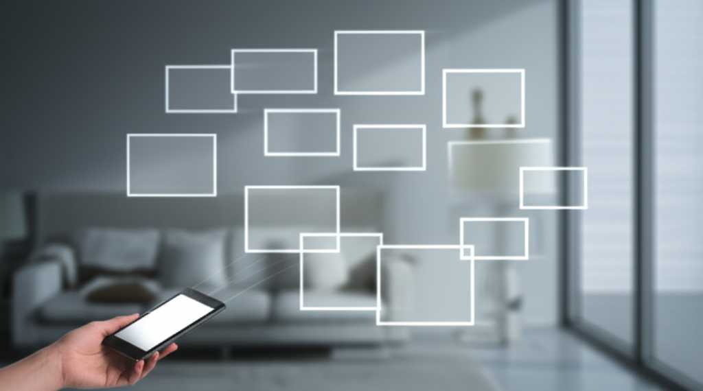 Conceptual Image of Future Art Display
