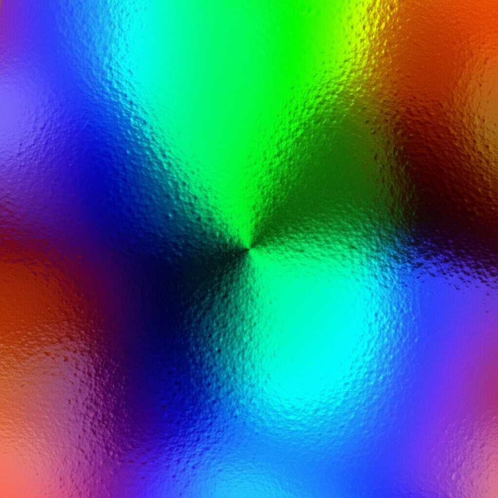 Abstract representation of Impressionist light and color with a metallic sheen