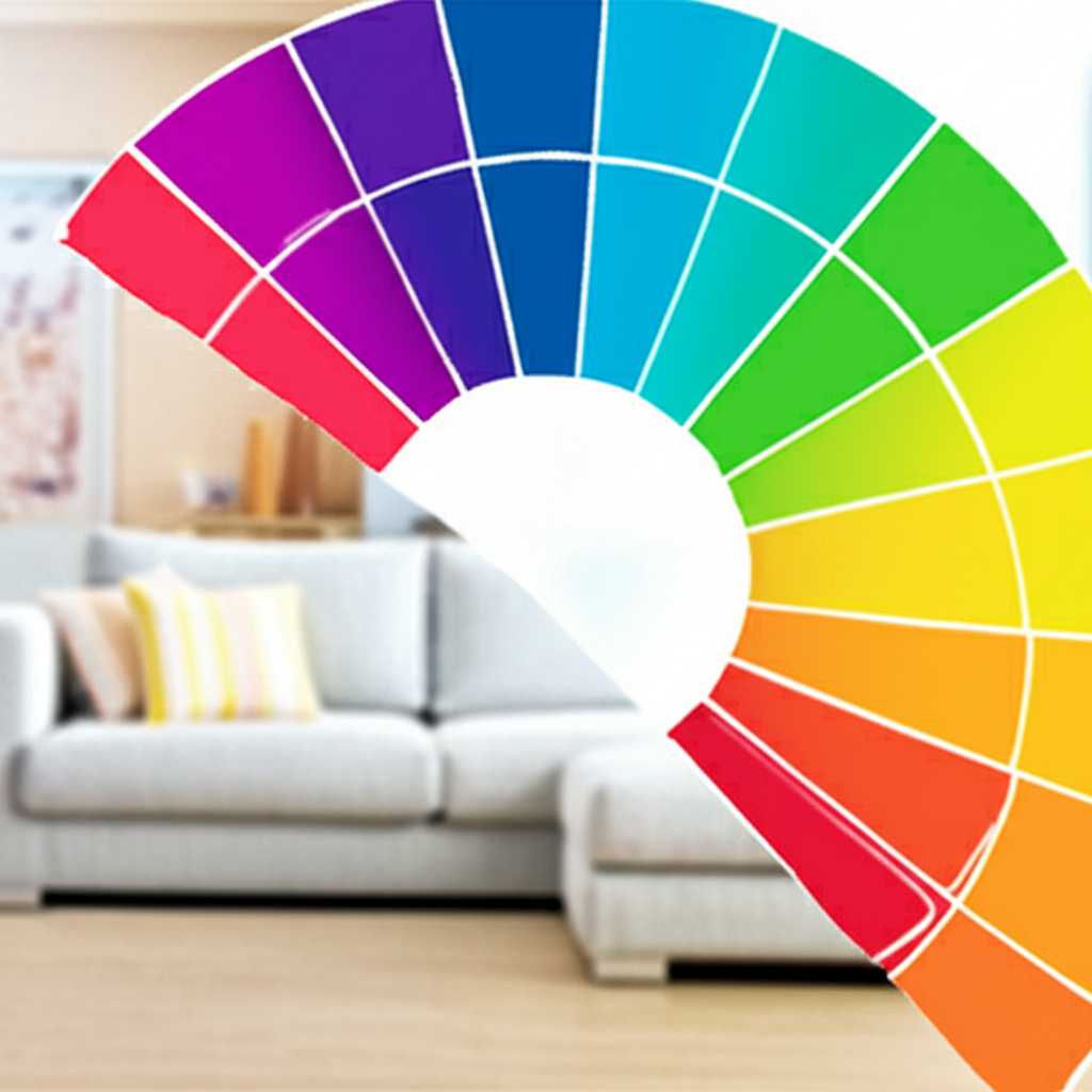 Color Wheel Interacting with Room Decor