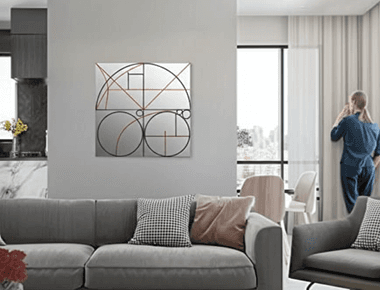 The Golden Ratio Secret for Stunning Metal Wall Art Displays