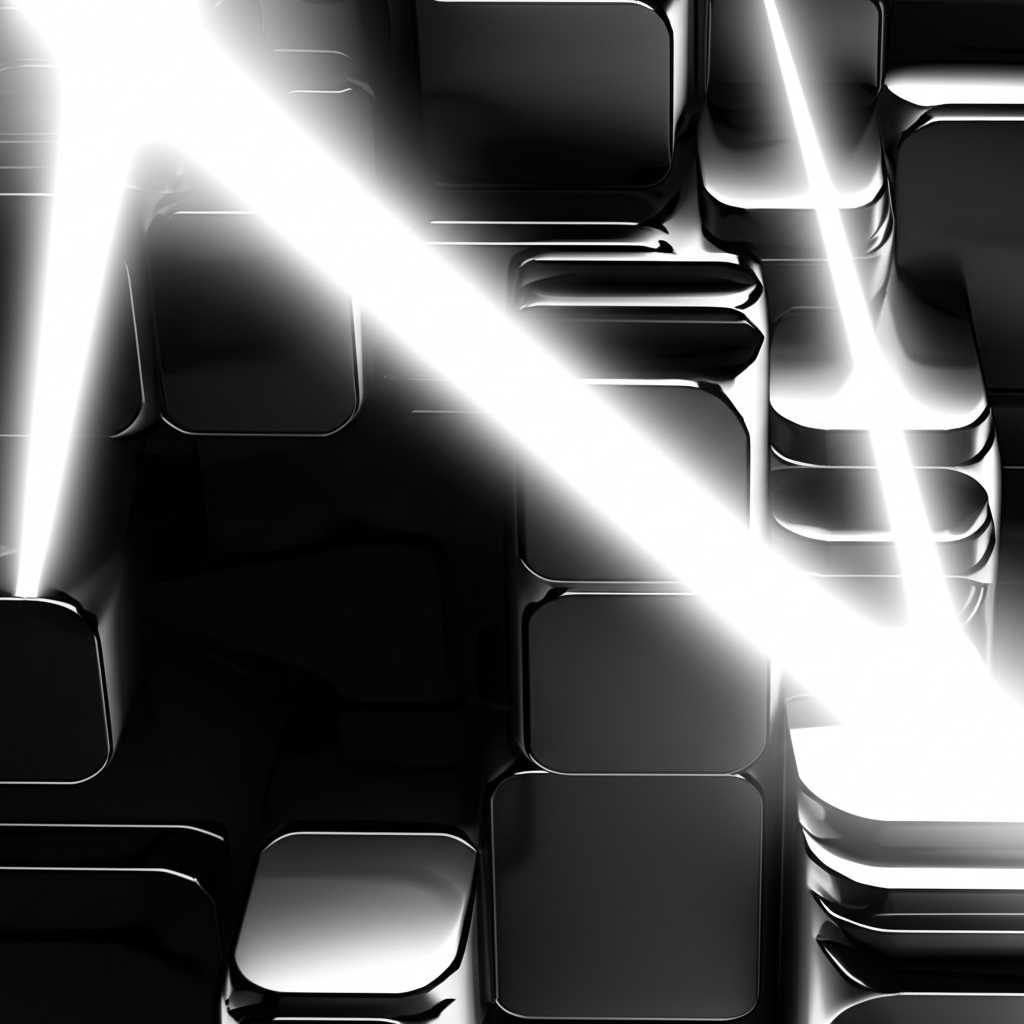 Conceptual light on textured metal