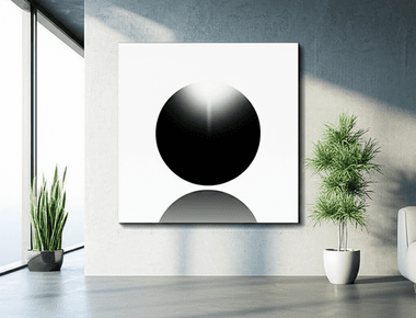 Why Minimalist Art Shines Brightest on a Metal Print