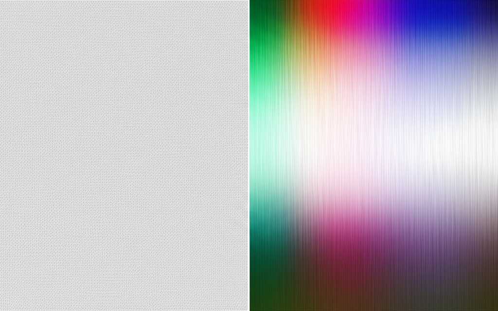 Side-by-side conceptual comparison of a metal print and a canvas print showcasing vibrancy and texture