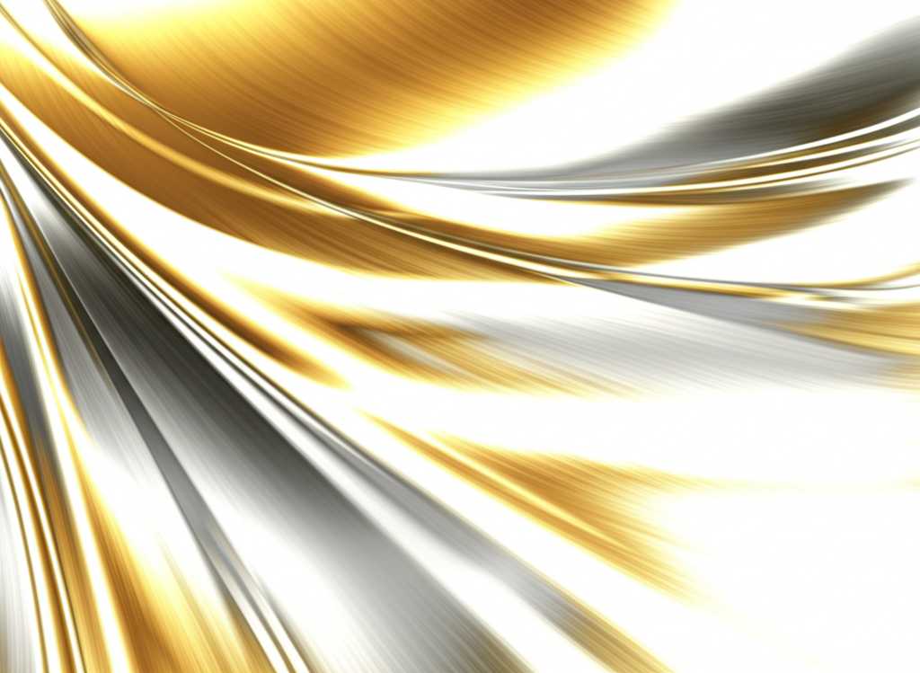 Abstract light and metal textures