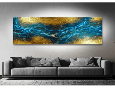 Metal Art: The Secret to a High-End Living Room Look