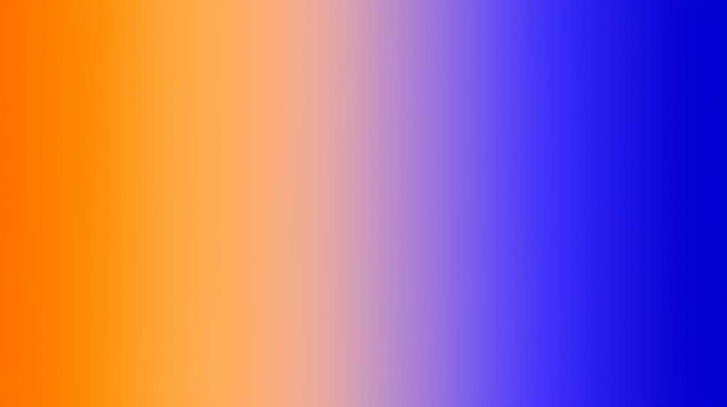 An abstract artwork on a metallic surface showing a blend of warm and cool colors.