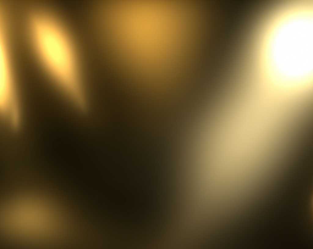 Abstract swirling light patterns reflecting off a sleek, dark metal surface, suggesting depth and mystery.